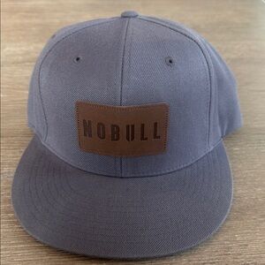 NOBULL Gray Baseball Snapback Cap